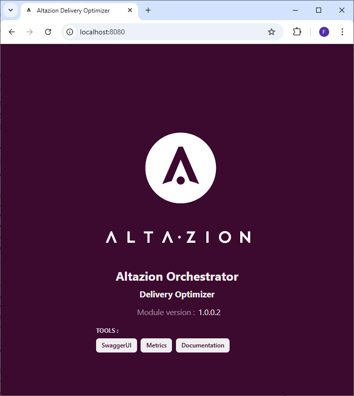 Page d'accueil Module DO