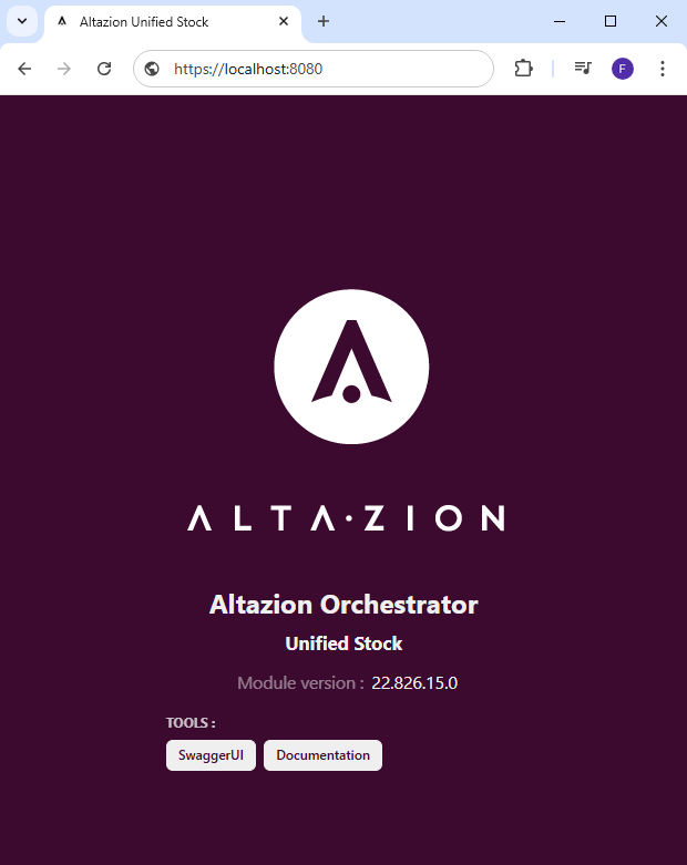 Page d'accueil Module DO